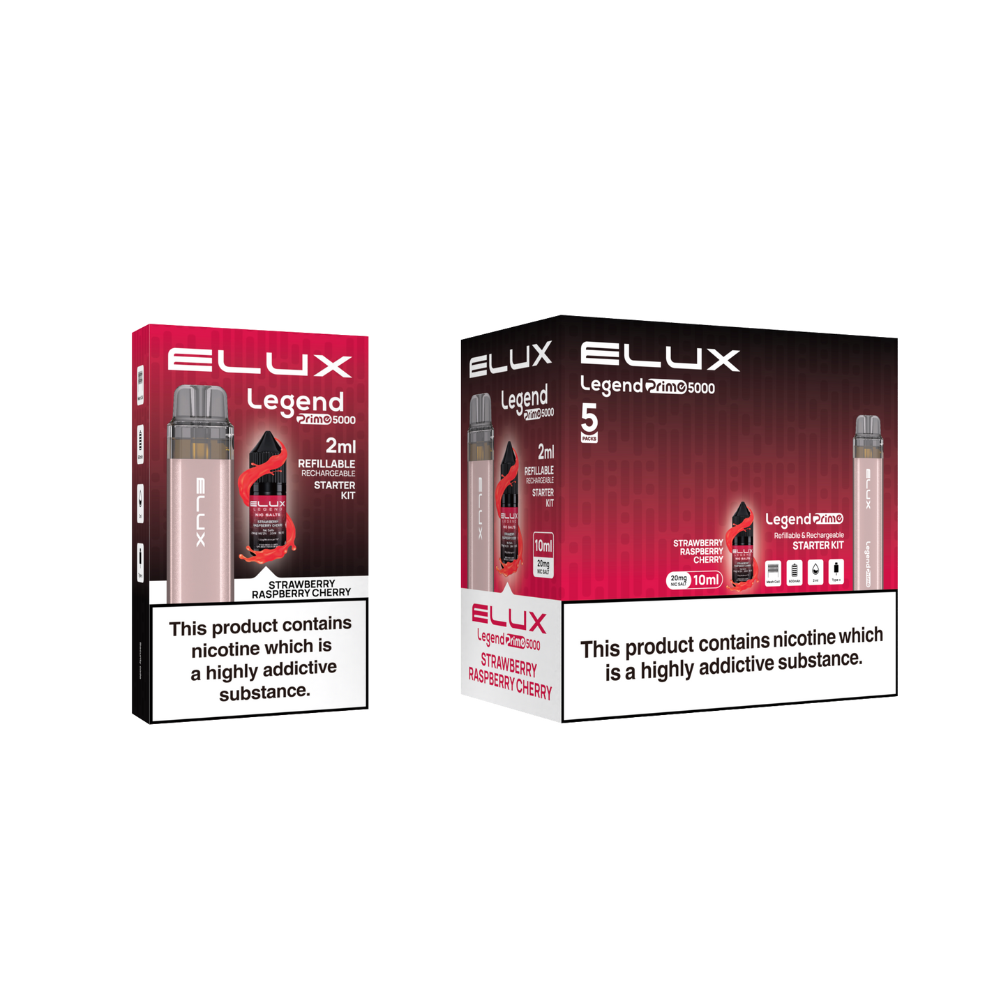 Elux Legend Prime 5000 Refillable Vape Kit