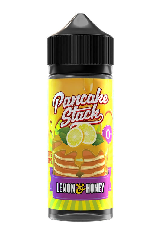 Pancake Stack - Lemon & Honey 100ml Shortfill E-Liquid