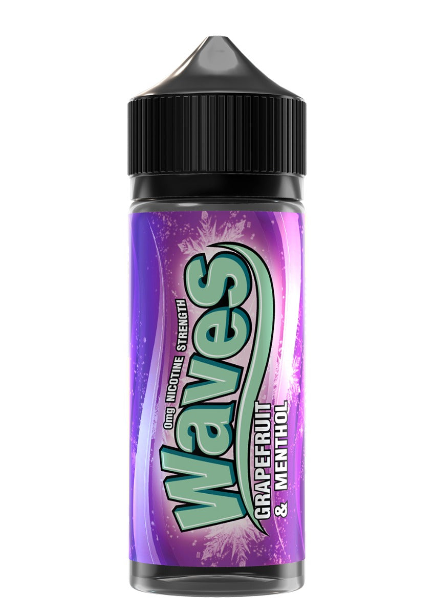 Grapefruit & Menthol 100ml Shortfill E-Liquid by Waves