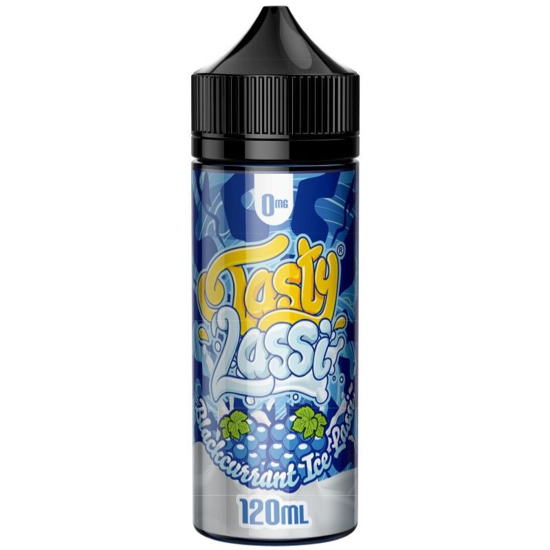 Tasty Lassi - Blackcurrant Ice Lassi 100ml Shortfill E-Liquid