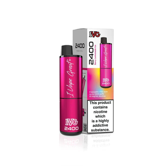 Berry Lemonade Ice IVG 2400 Disposable Vape