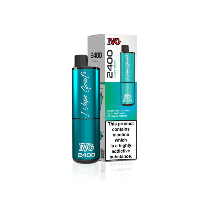 Classic Menthol IVG 2400 Disposable Vape