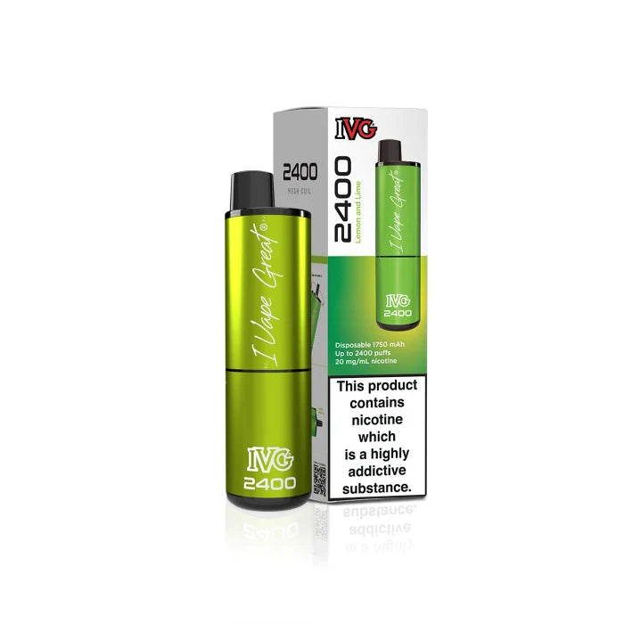 Lemon & Lime IVG 2400 Disposable Vape