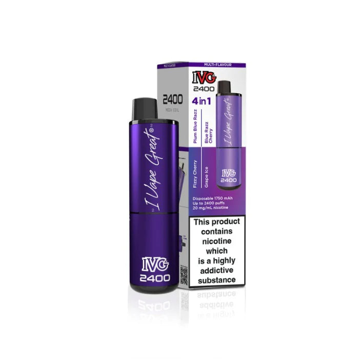 Purple Edition IVG 2400 Disposable Vape