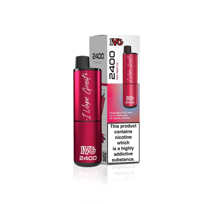 Red Apple Ice IVG 2400 Disposable Vape