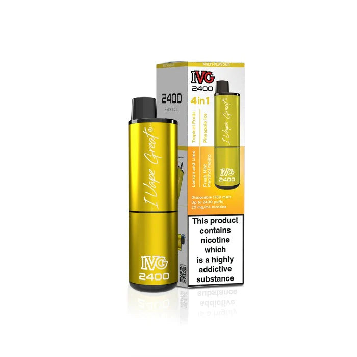 Yellow Edition IVG 2400 Disposable Vape