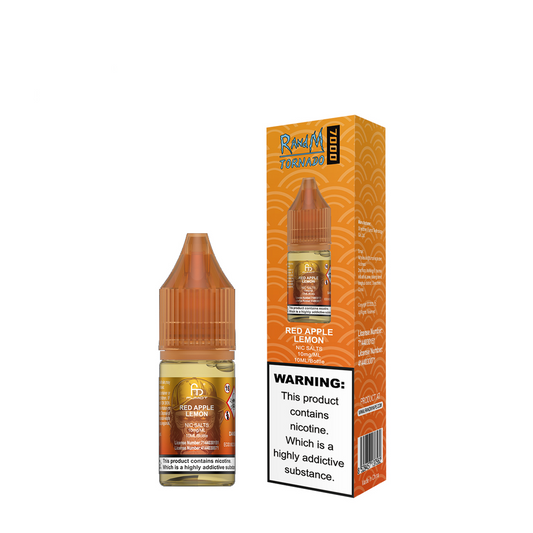 Red Apple Lemon Nic Salt E-Liquid by RandM 7000