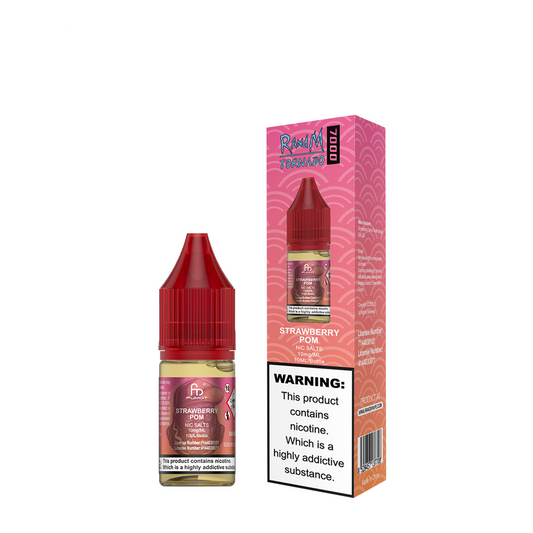 Strawberry Pom Nic Salt E-Liquid by RandM 7000