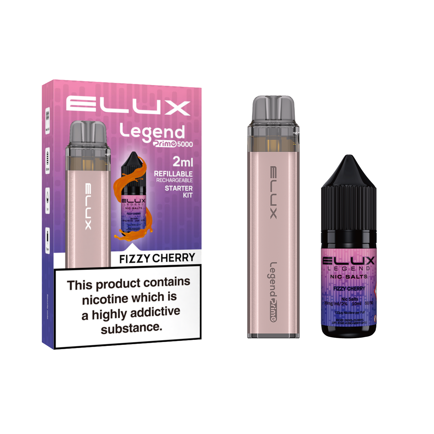 Elux Legend Prime 5000 Refillable Vape Kit