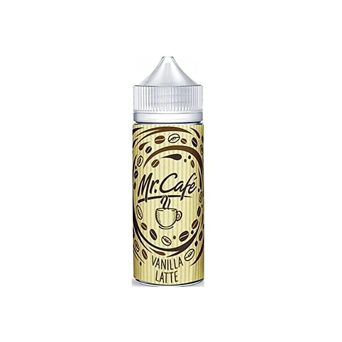 Mr. Cafe - Vanilla Latte 100ml Shortfill E-Liquid