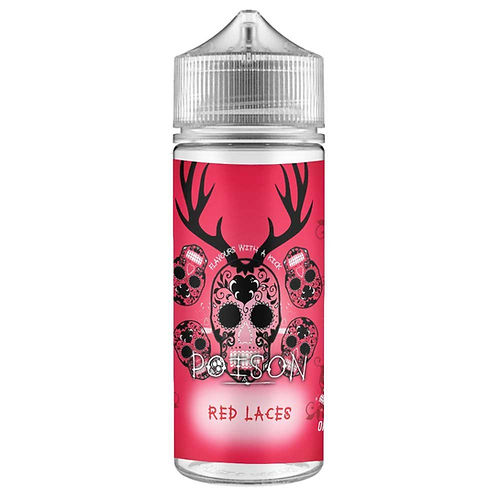 Red Laces 100ml Shortfill E-Liquid by Poison