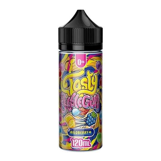 Wildberry+ 100ml Shortfill E-Liquid by Tasty Bubblegum