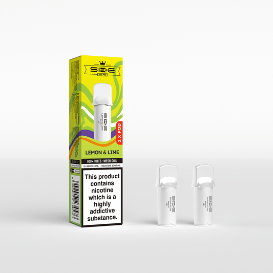 Lemon & Lime SKE Crystal 600 Pro Prefilled Pods