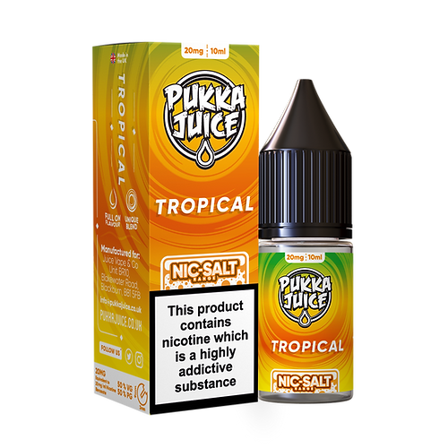 Tropical Nic Salt E-Liquid by Pukka Juice