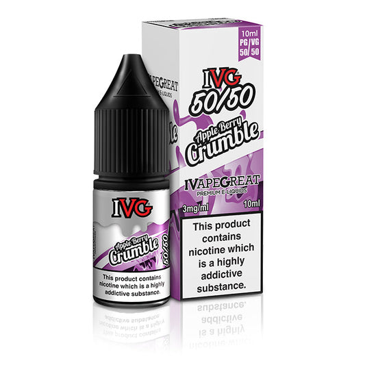 Apple Berry Crumble 10ml E-Liquid by IVG 50/50