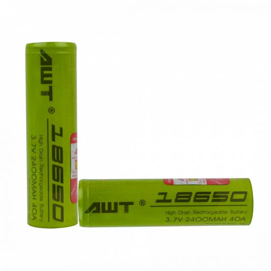 AWT 18650 3.7V 2400MAH 40A Battery