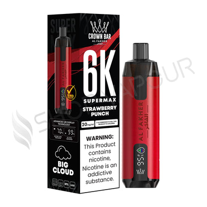 Al Fakher Crown Bar 6K Supermax Disposable Vape Kit