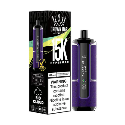 Al Fakher Crown Bar 15k Hyper Max Disposable Vape