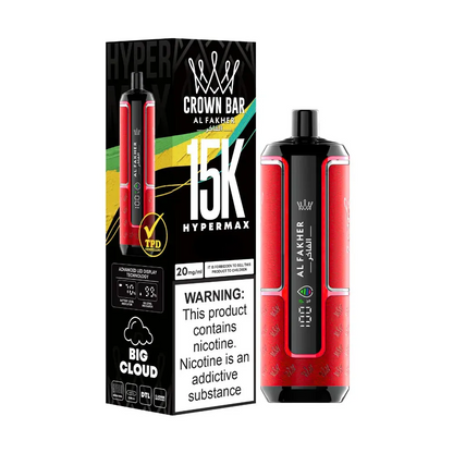 Al Fakher Crown Bar 15k Hyper Max Disposable Vape