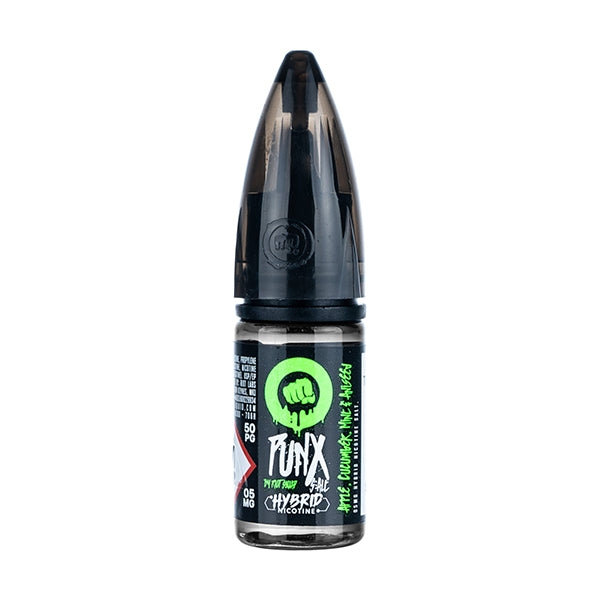 Apple, Cucumber, Mint & Aniseed Nic Salt E-Liquid by Riot Squad Punx