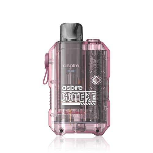 Aspire Gotek X Pod Vape Kit Translucent Pink