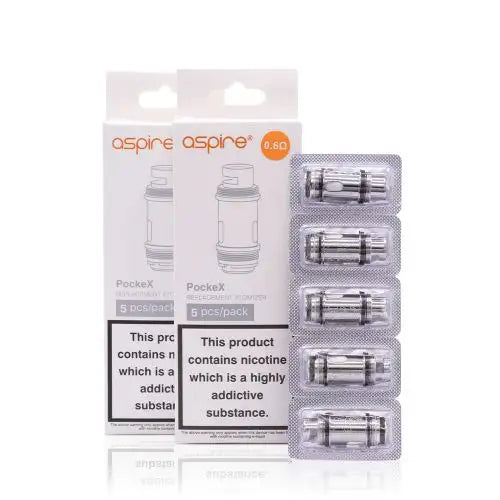 Aspire PockeX Replacement Coils - Shop Vapour