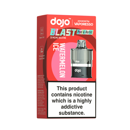 Dojo Blast 6000 Watermelon Ice Prefilled Pods by Vaporesso