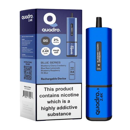 Quadro 2.4K Pod Vape Kit 2400 Puffs