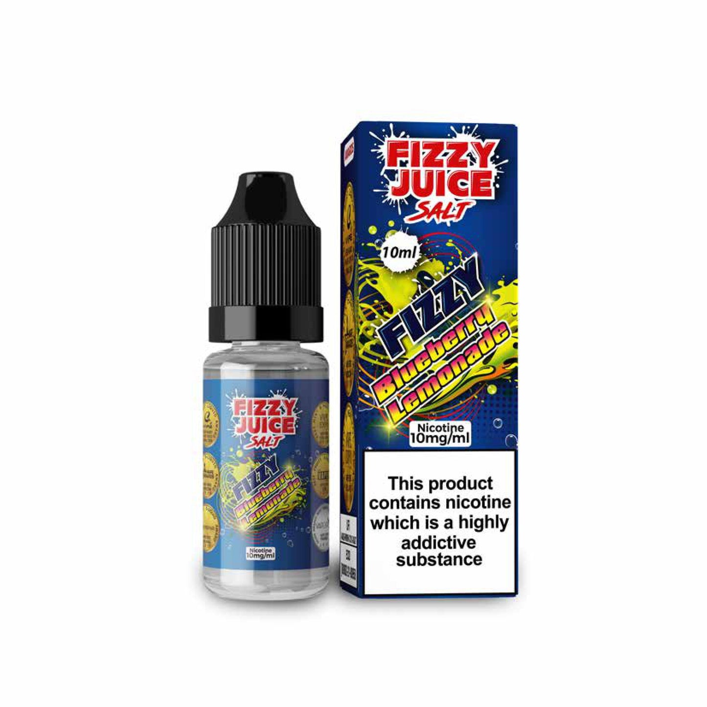 Blueberry Lemonade Nic Salt E-Liquid by Fizzy Juice