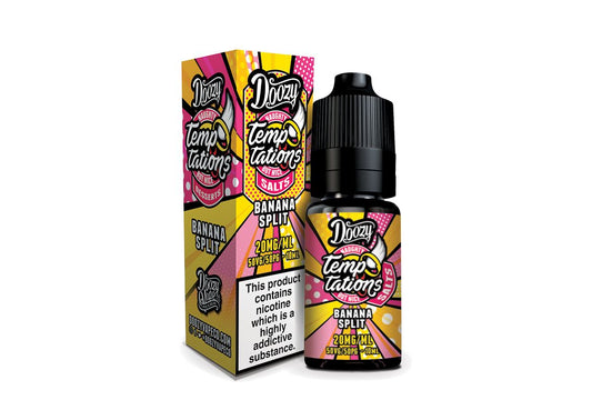 Banana Split Nic Salt E-Liquid by Doozy Temptations