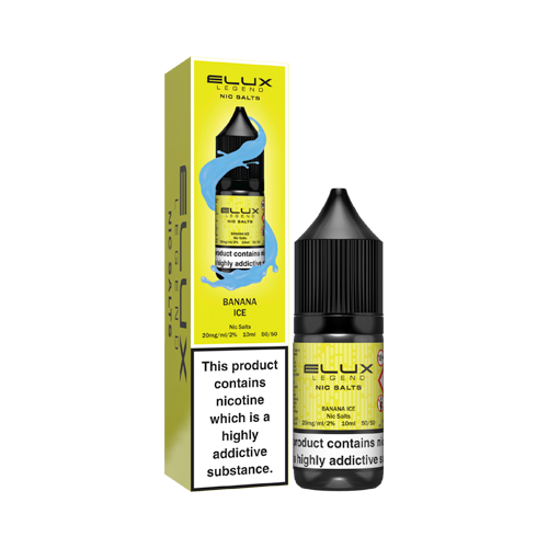 Banana Ice Nic Salt E-Liquid by Elux Legend