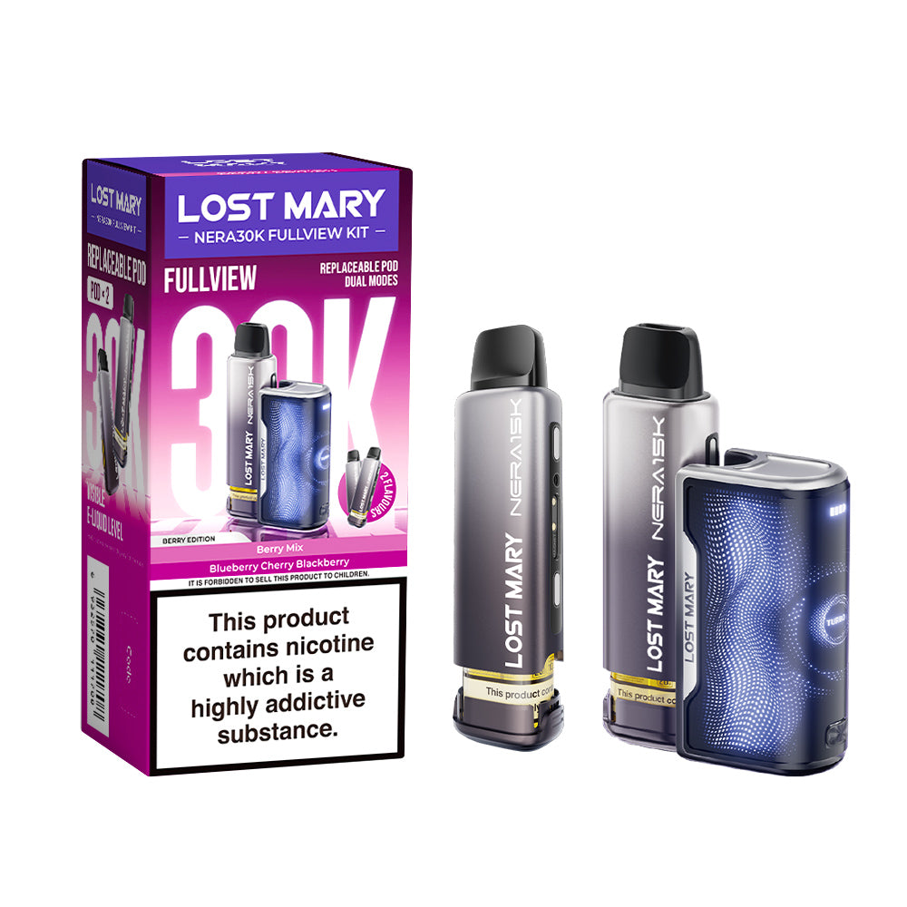 Lost Mary Nera30K Fullview Pod Vape Kit