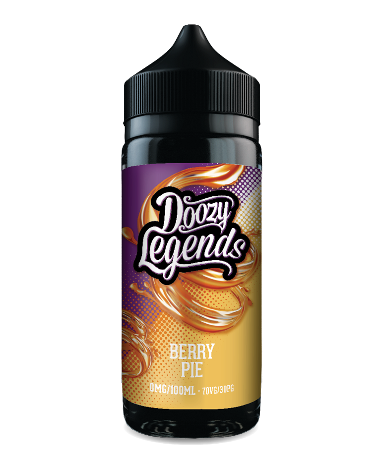 Berry Pie 100ml Shortfill E-Liquid by Doozy Legends