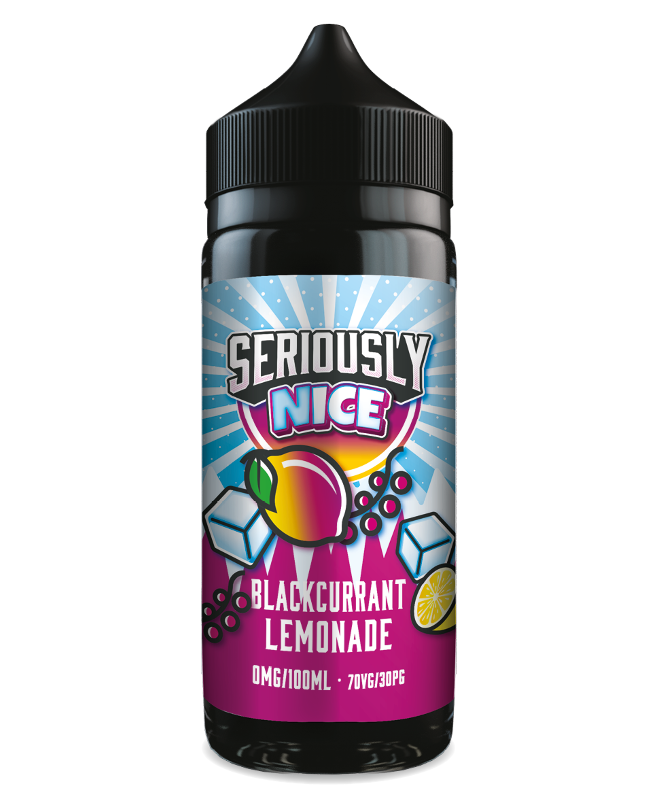 Seriously Nice Blackcurrant Lemonade 100ml Shortfill E-liquid