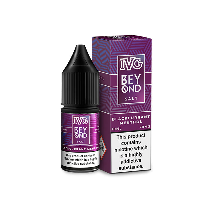 Blackcurrant Menthol Nic Salt E-Liquid By Beyond