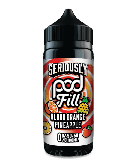 Seriously Pod Fill Blood Orange Pineapple 100ml Shortfill E-liquid