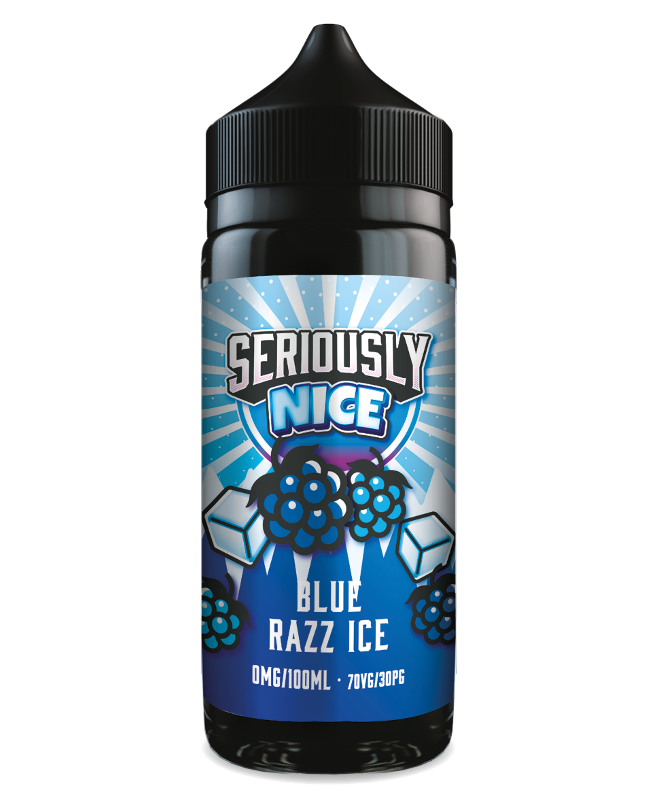 Seriously Nice Blue Razz Ice 100ml Shortfill E-liquid