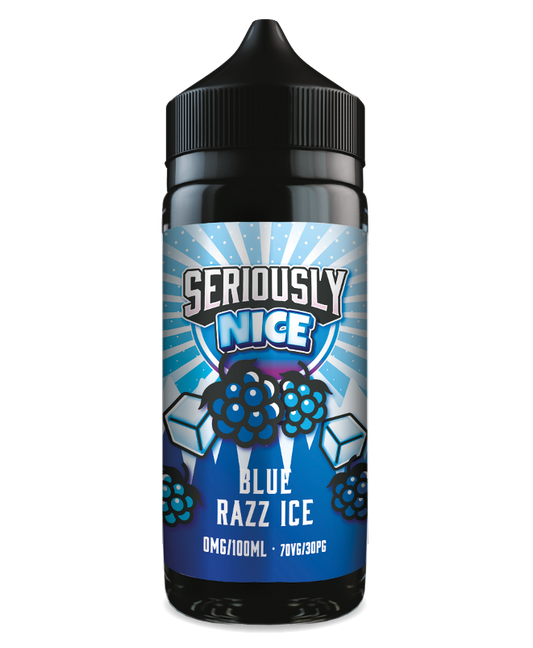 Seriously Nice Blue Razz Ice 100ml Shortfill E-liquid