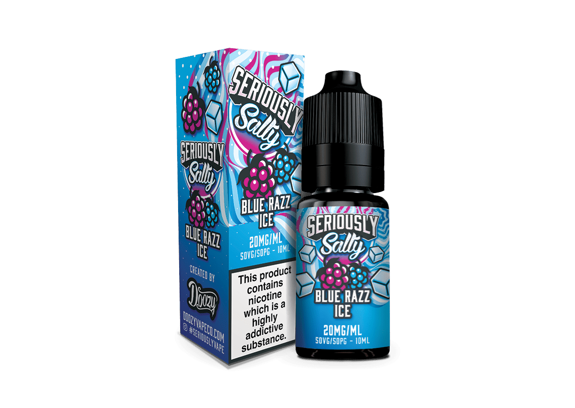 Seriously Salty Blue Razz Ice Nic Salt E-liquid