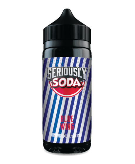 Seriously Soda Blue Wing 100ml Shortfill E-Liquid