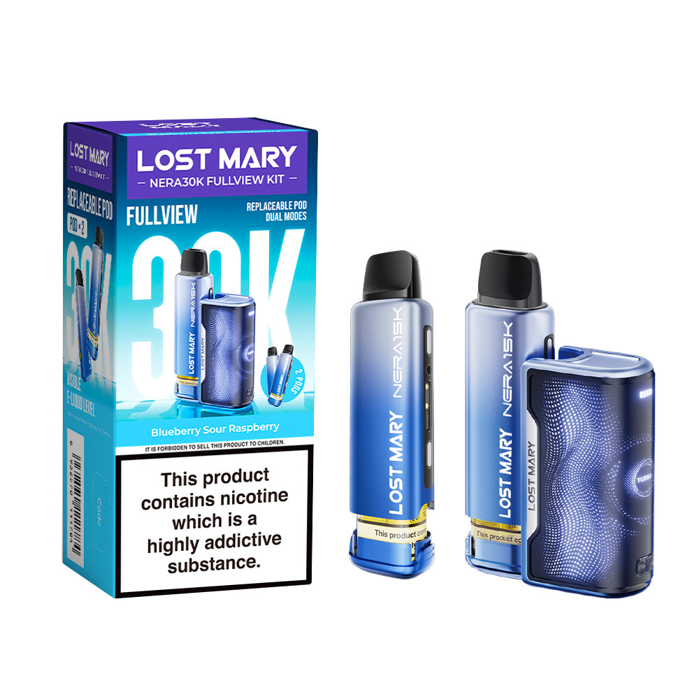 Lost Mary Nera30K Fullview Pod Vape Kit