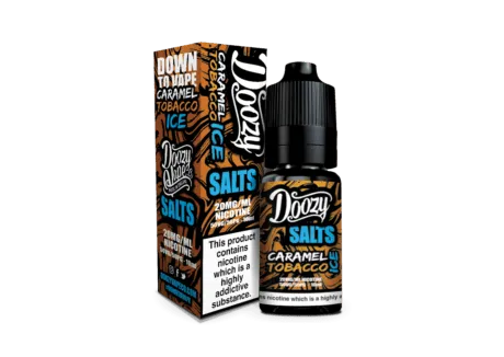 Caramel Tobacco Ice Nic Salt E-Liquid by Doozy Salts