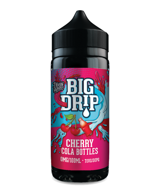 Big Drip Cherry Cola Bottles E-Liquid 100ml Shortfill E-Liquid