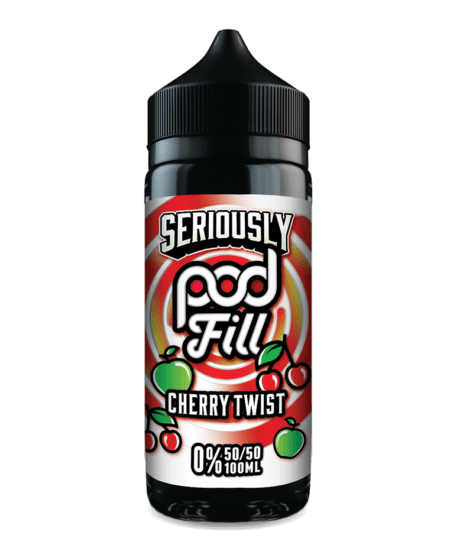 Seriously Pod Fill Cherry Twist 100ml Shortfill E-Liquid