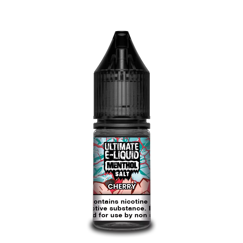 Menthol Cherry Nic Salt E-liquid by Ultimate Juice