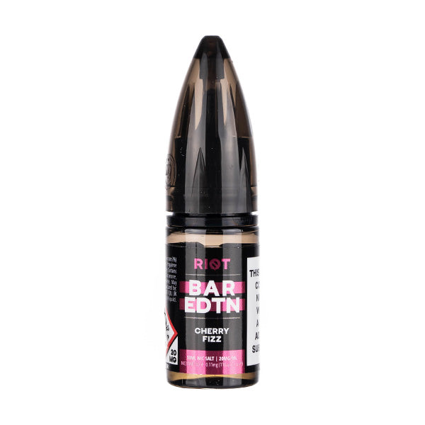 Cherry Fizz Nic Salt E-Liquid by Riot Bar Edition