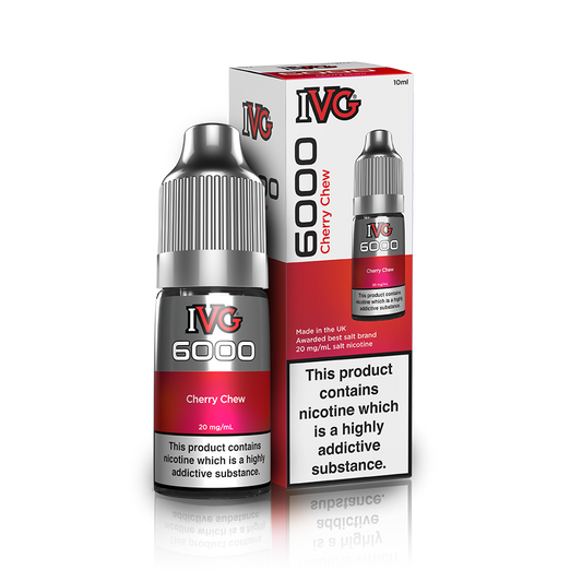 Cherry Chew Nic Salt E-Liquid by IVG 6000