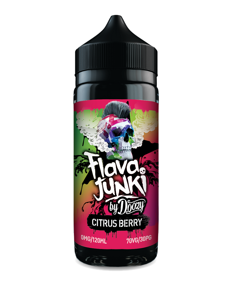 Flava Junki Citrus Berry E-liquid 100ml Shortfill E-Liquid