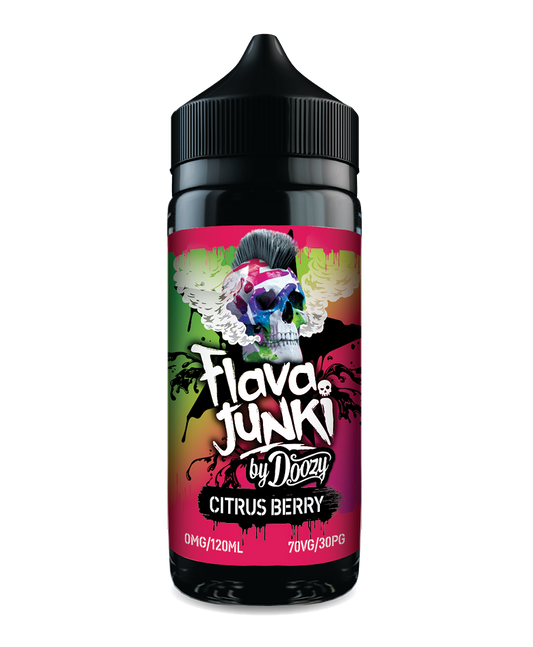 Flava Junki Citrus Berry E-liquid 100ml Shortfill E-Liquid