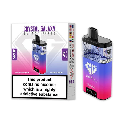 Crystal Galaxy Focus 30K Puffs Disposable Vape